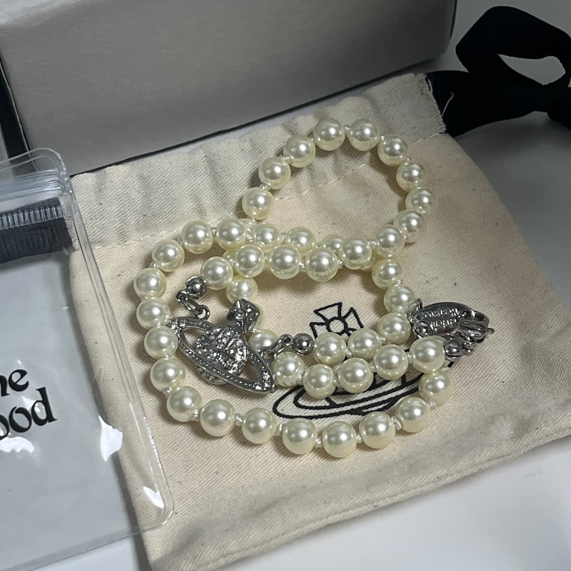 비비안웨스트우드 미니 바스 릴리프 초커 상품이미지2