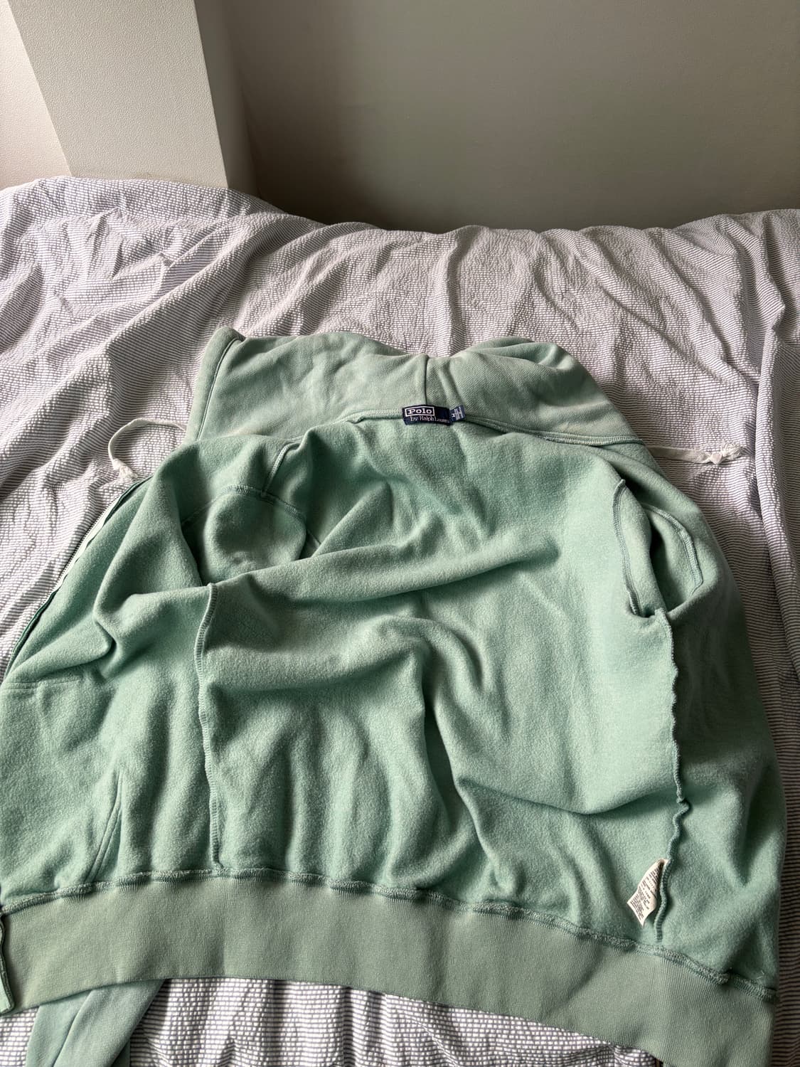 남들과 다른 컬러 — Polo Ralph Lauren 민트 후드집업 M 상품이미지5