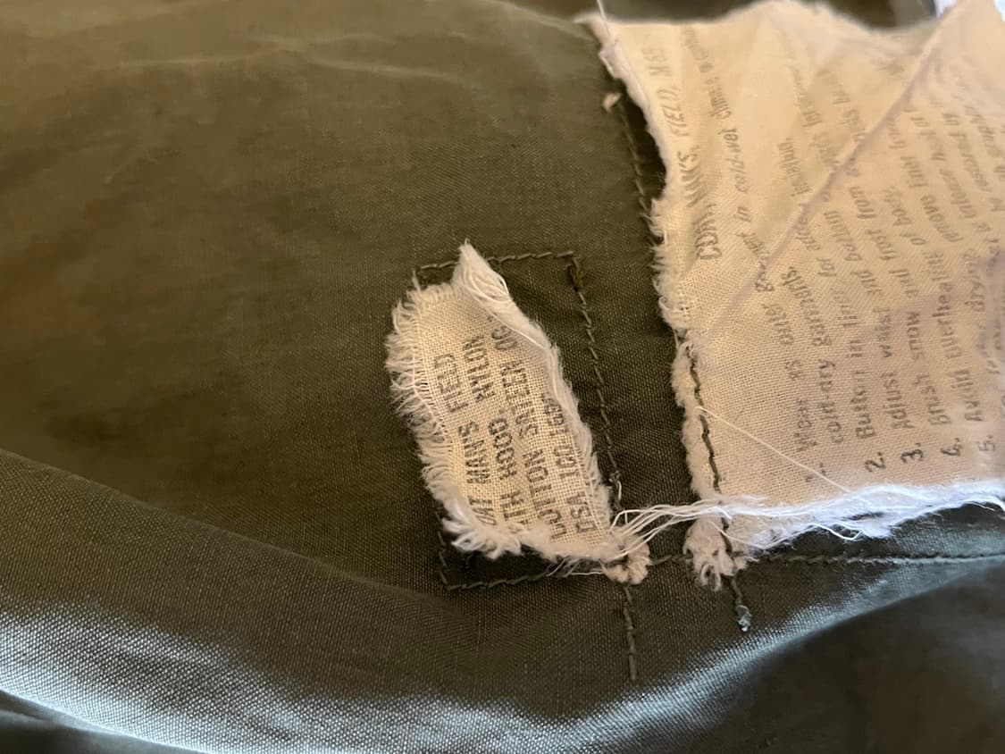 M-65 필드 재킷 1st Generation 상품이미지8