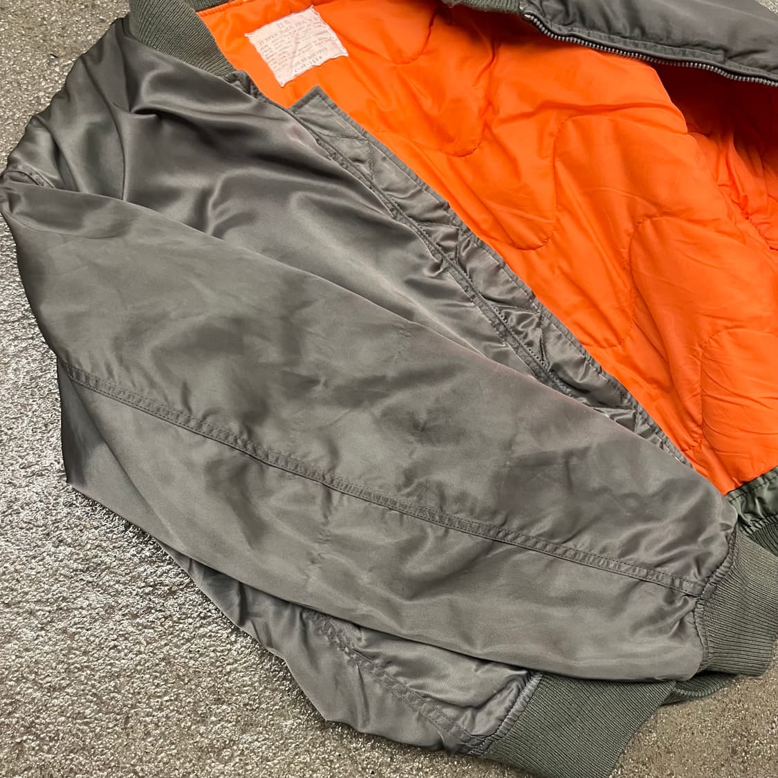 90s 휴스턴 ma-1 플라이트 자켓 (105) 상품이미지3