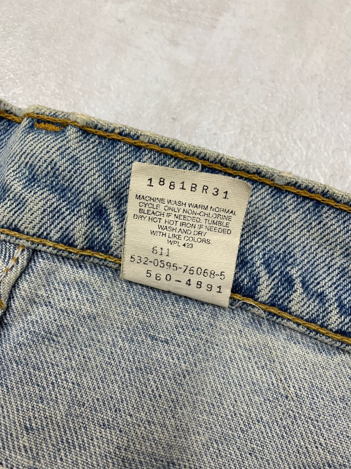 리바이스 560 데님 팬츠 #311 상품이미지5
