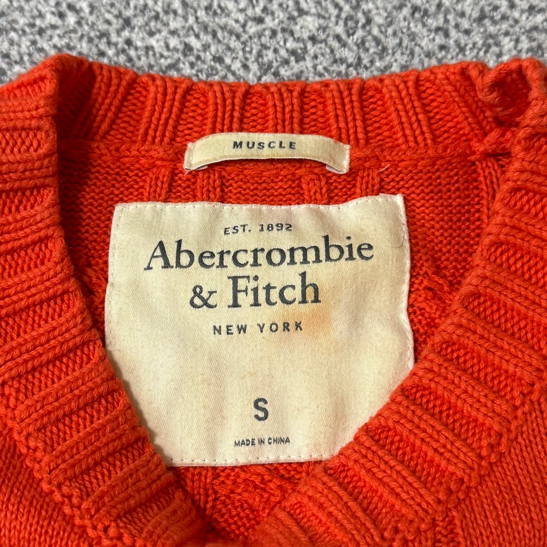 아베크롬비 니트 S 상품이미지2