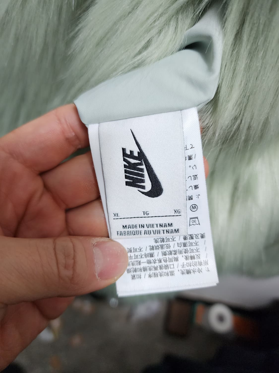 나이키 x 엠부쉬 리버시블 퍼 자켓 상품이미지8