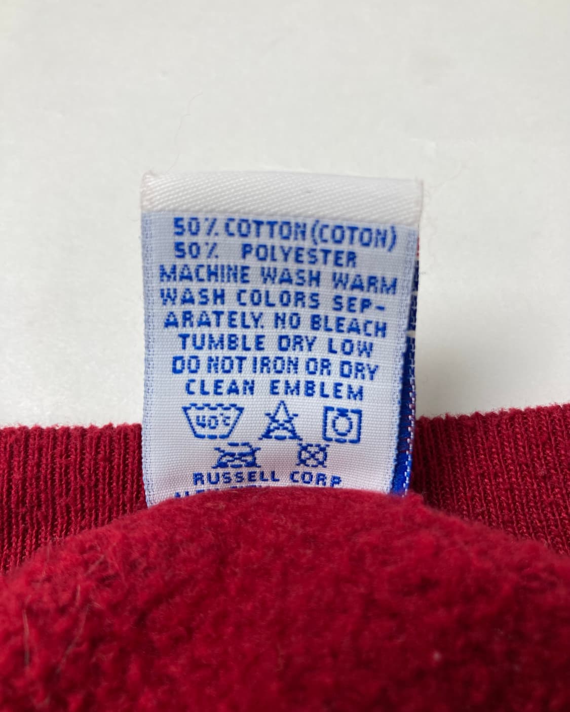 90s Russell Sweatshirt (red) 상품이미지4
