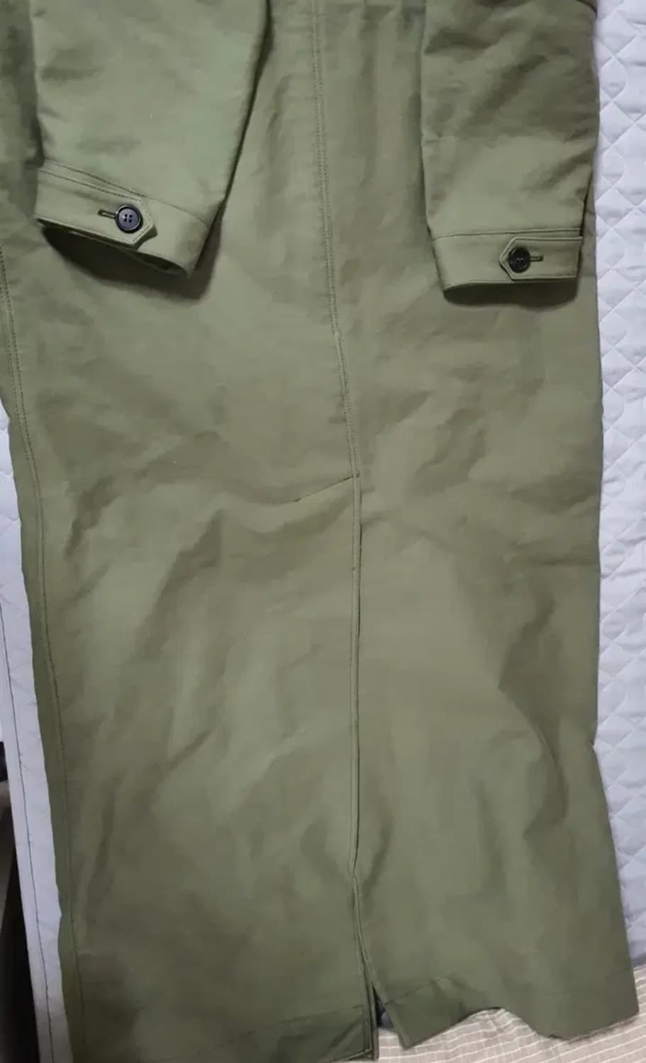 [38] FW23 프라다 후디드 맥시 파카 판매합니다 상품이미지9