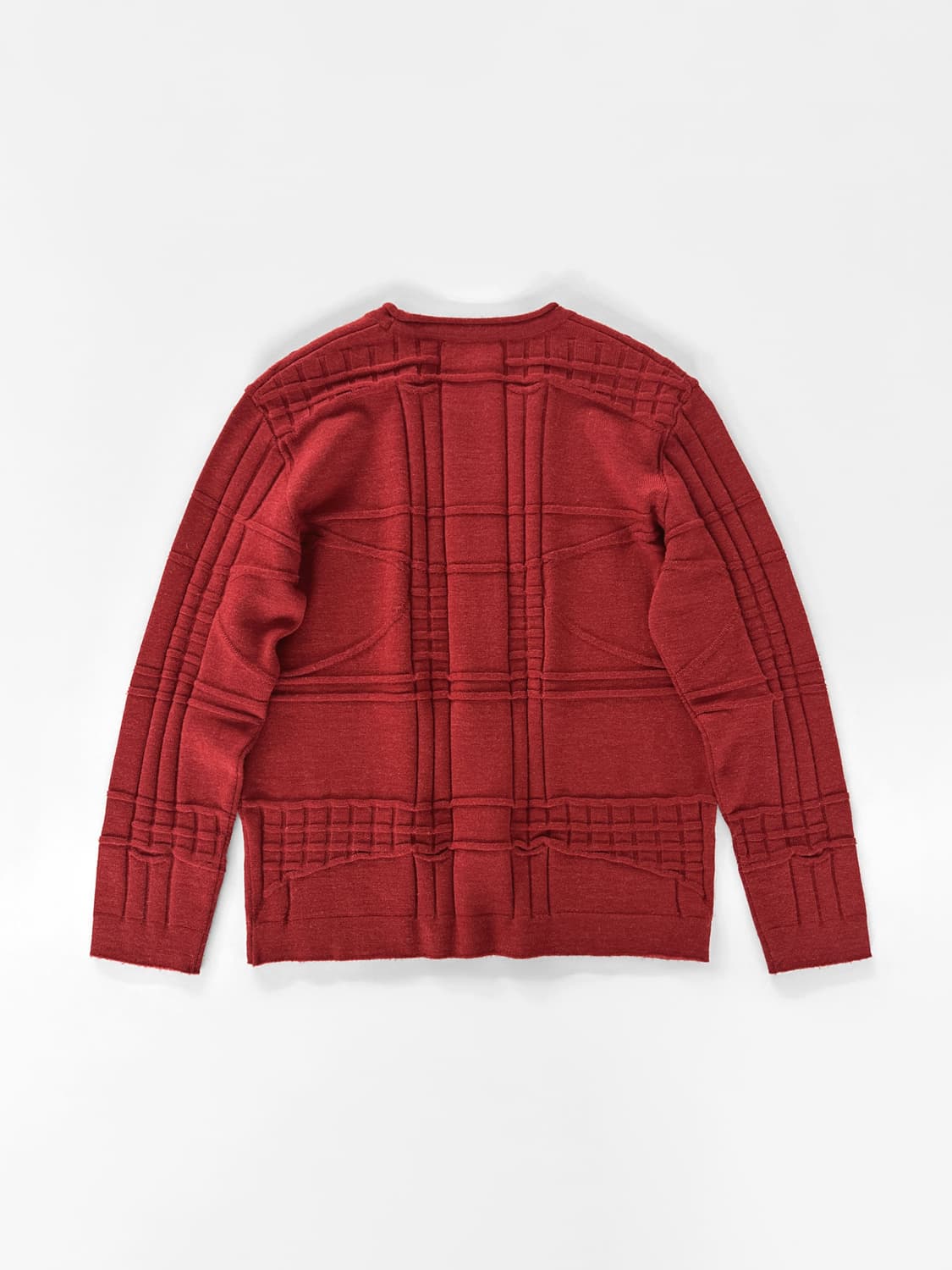 이세이 미야케 맨 텍스쳐 그리드 니트 스웨터 상품이미지2