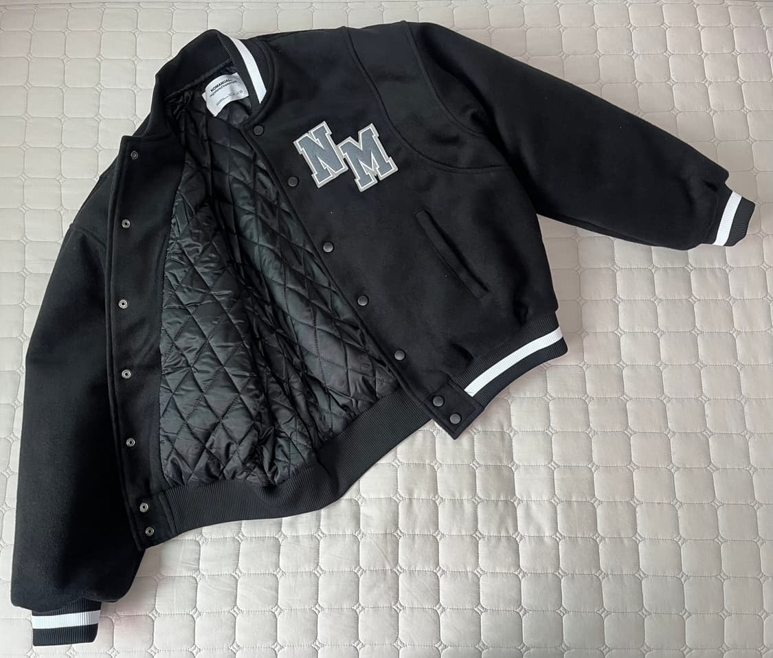 노매뉴얼 바시티 자켓L 새상품급 상품이미지2