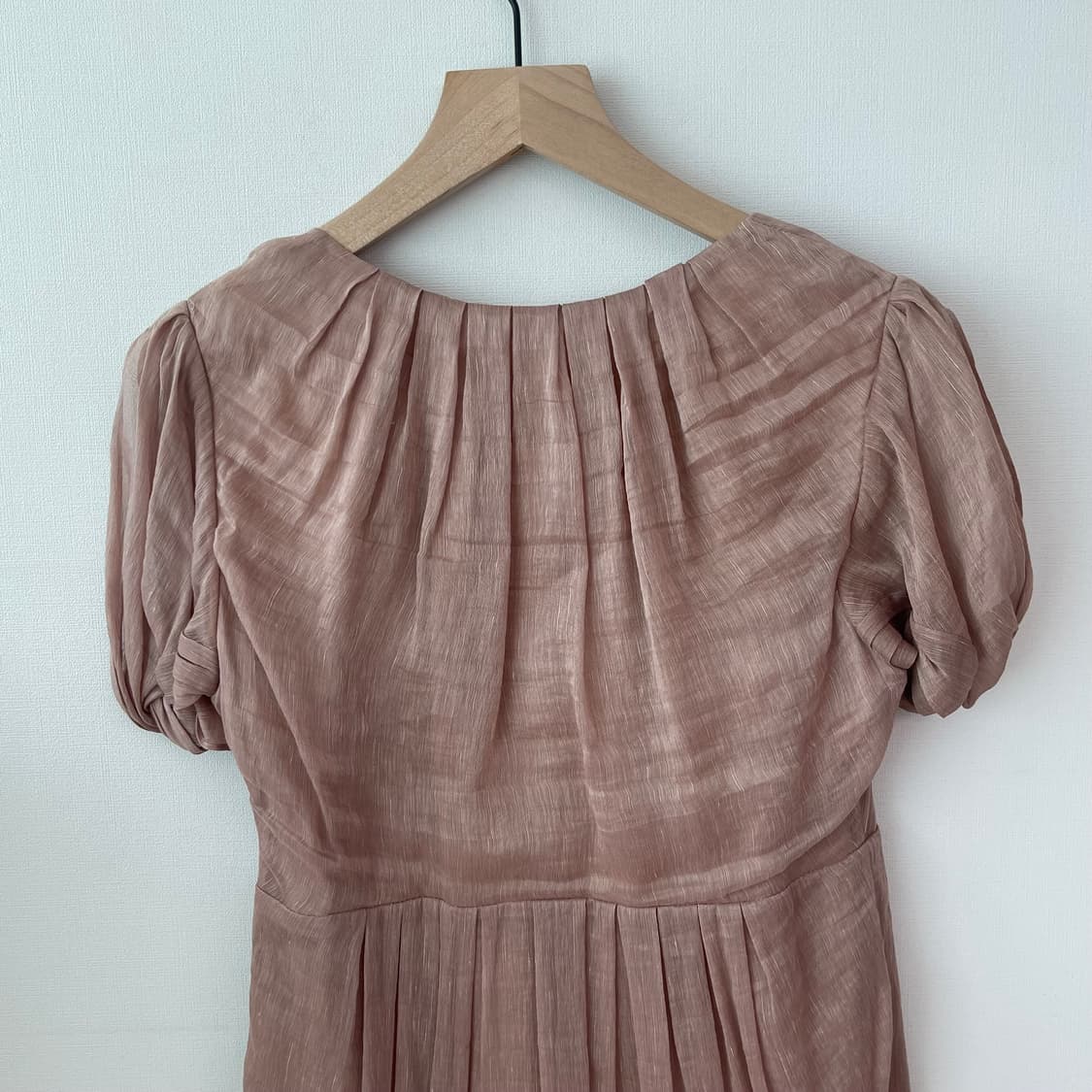 바네사부르노 원피스 핑크 쉬폰 원피스 36 (44) 상품이미지10