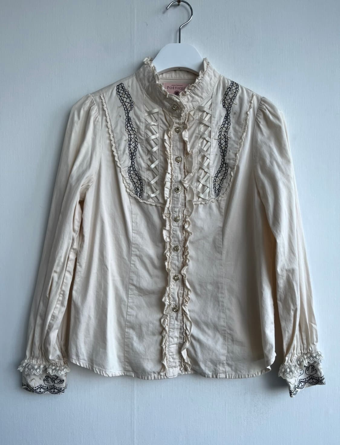 axes femme 아일렛 셔츠 블라우스 상품이미지1