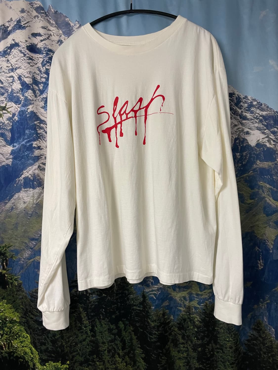 더뤡코즈 슬래쉬 티셔츠 1사이즈 새제품 상품이미지1