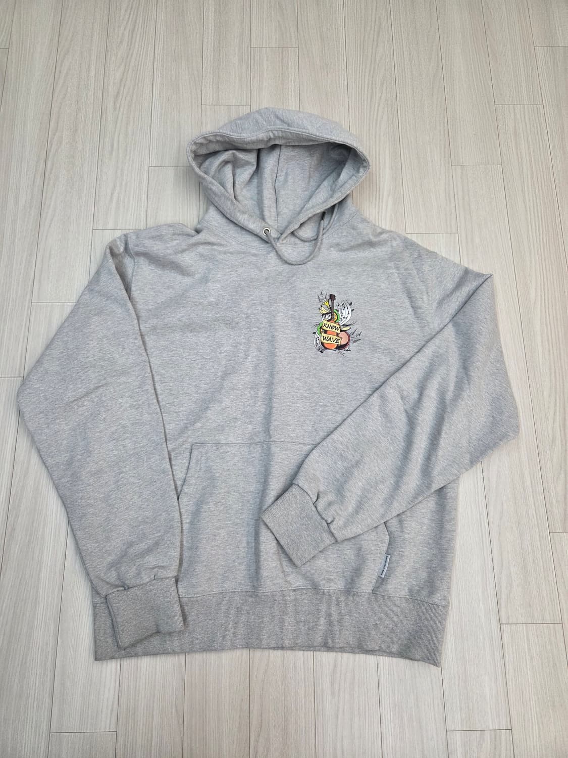 KNOW WAVE 노웨이브 후드 티셔츠 상품이미지1