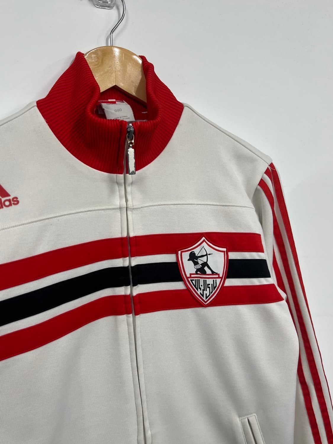 아디다스 이집트 자말렉 SC 흰빨 트랙 희귀 져지 상품이미지2