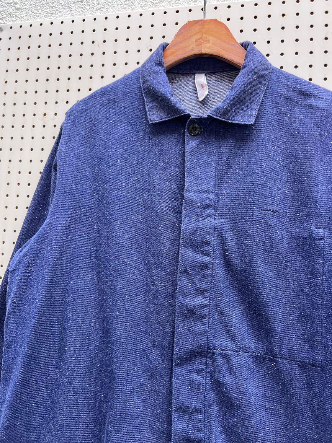 OLD EURO HAIRY DENIM VINTAGE 데님프렌치워크자켓 상품이미지5