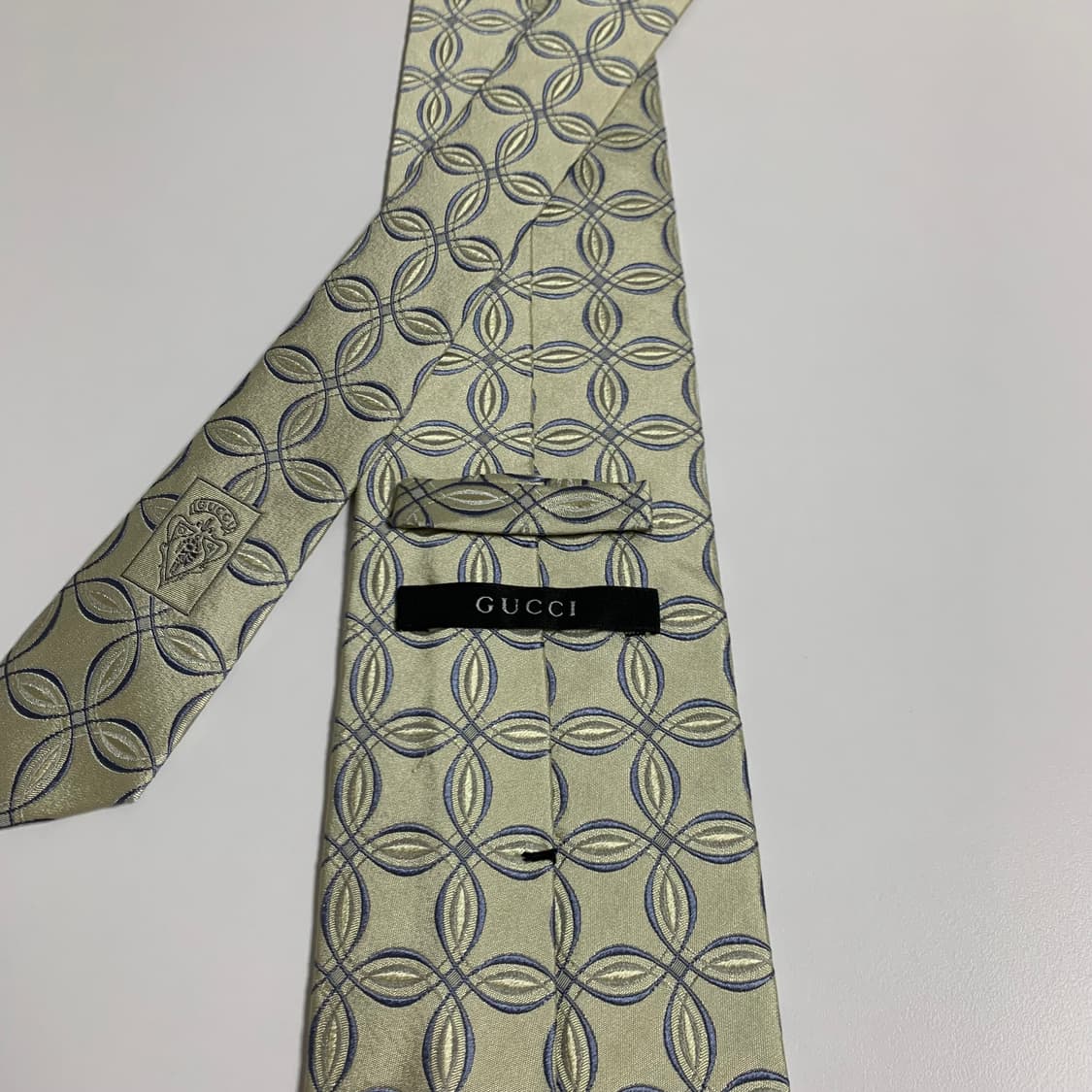 구찌(GUCCI) 기하학적패턴 클래식 명품넥타이 A등급 9.5cm 상품이미지5