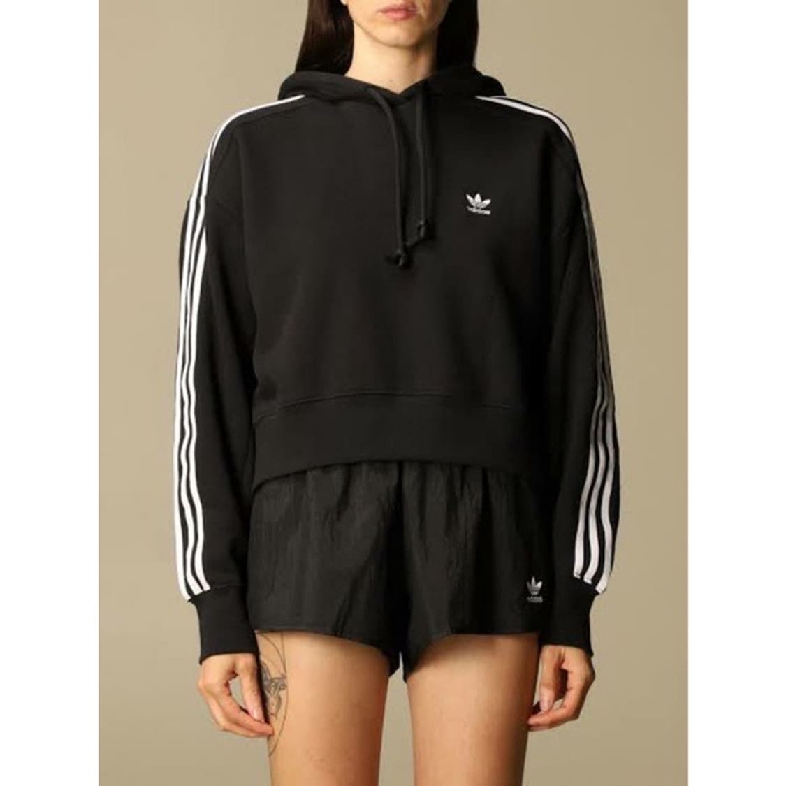 [S] adidas 아디다스 크롭 우먼즈 후드티 상품이미지4