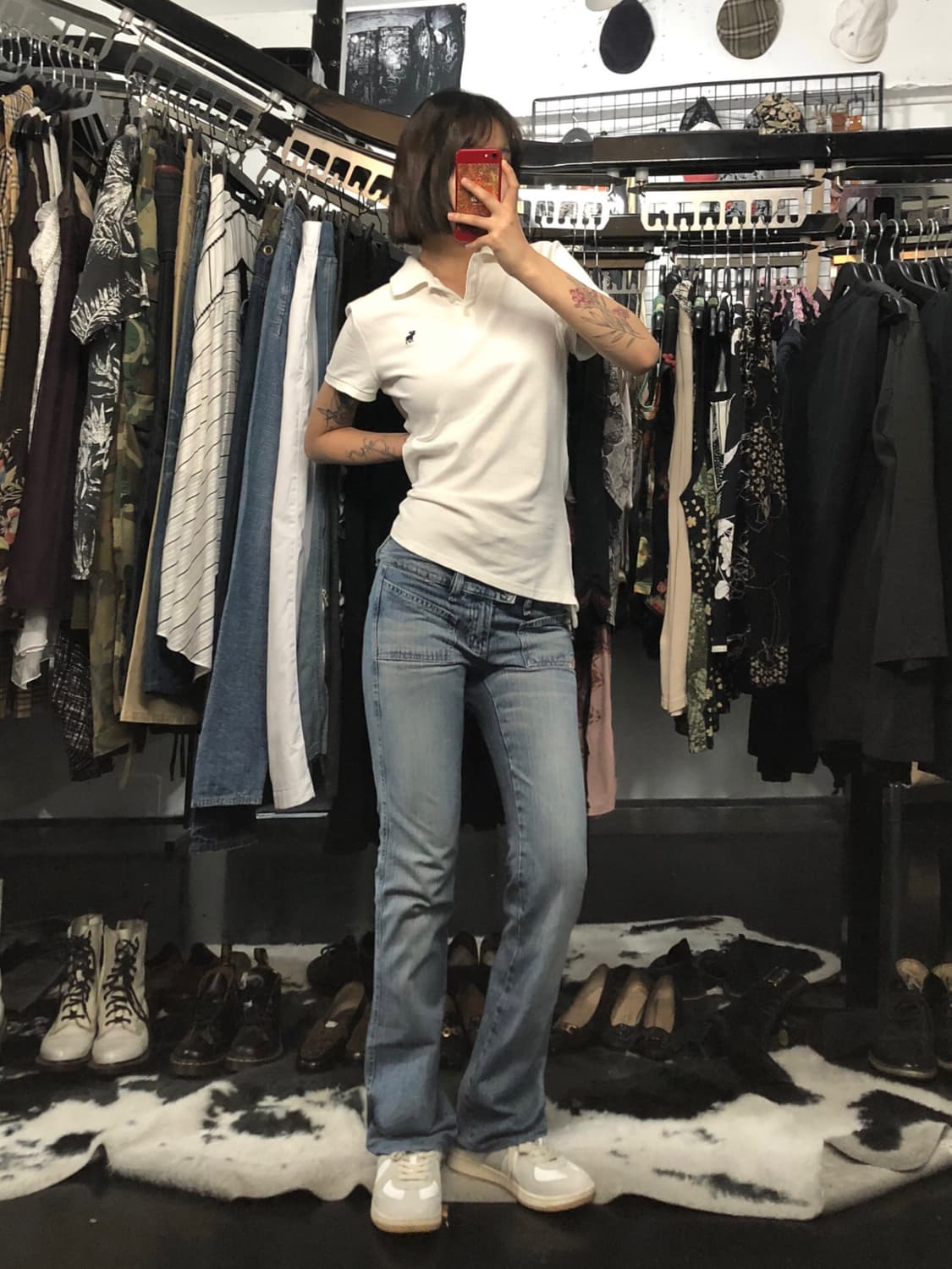 디젤 연청 워싱 부츠컷 상품이미지1