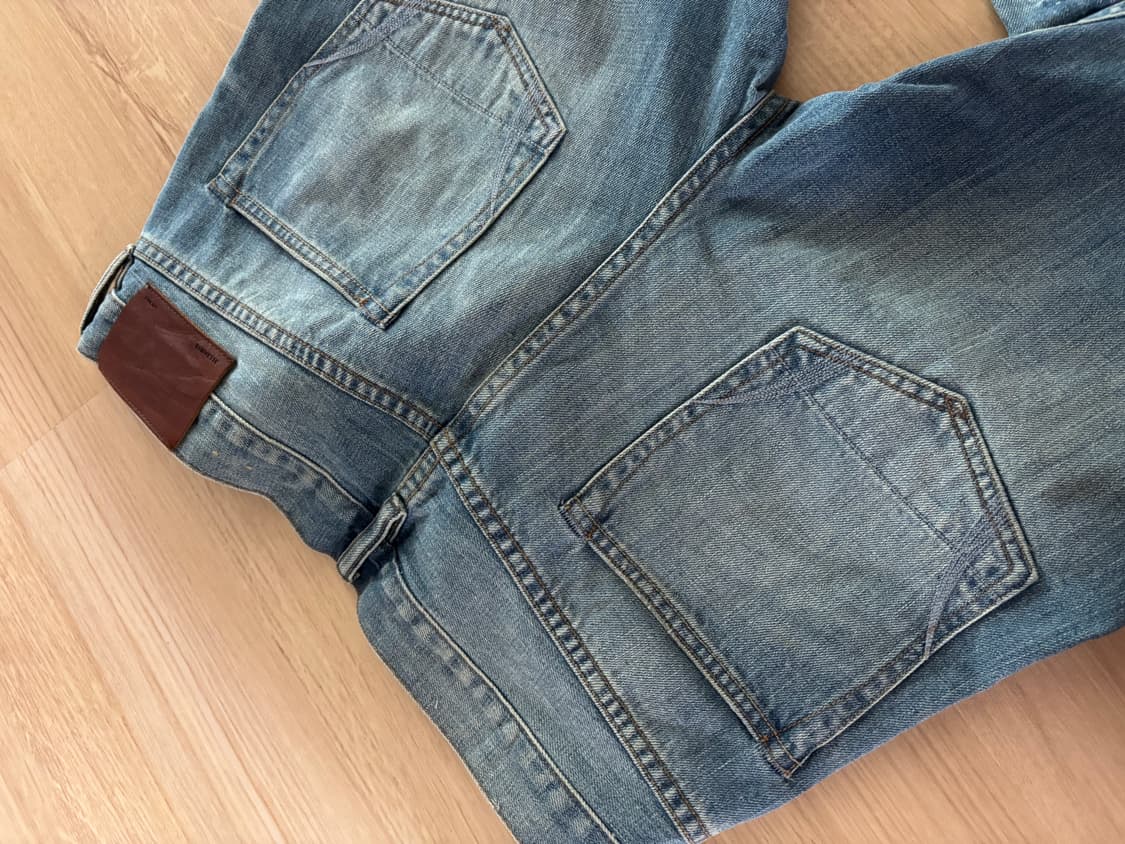 올세인츠 데님팬츠 34인치 상품이미지4