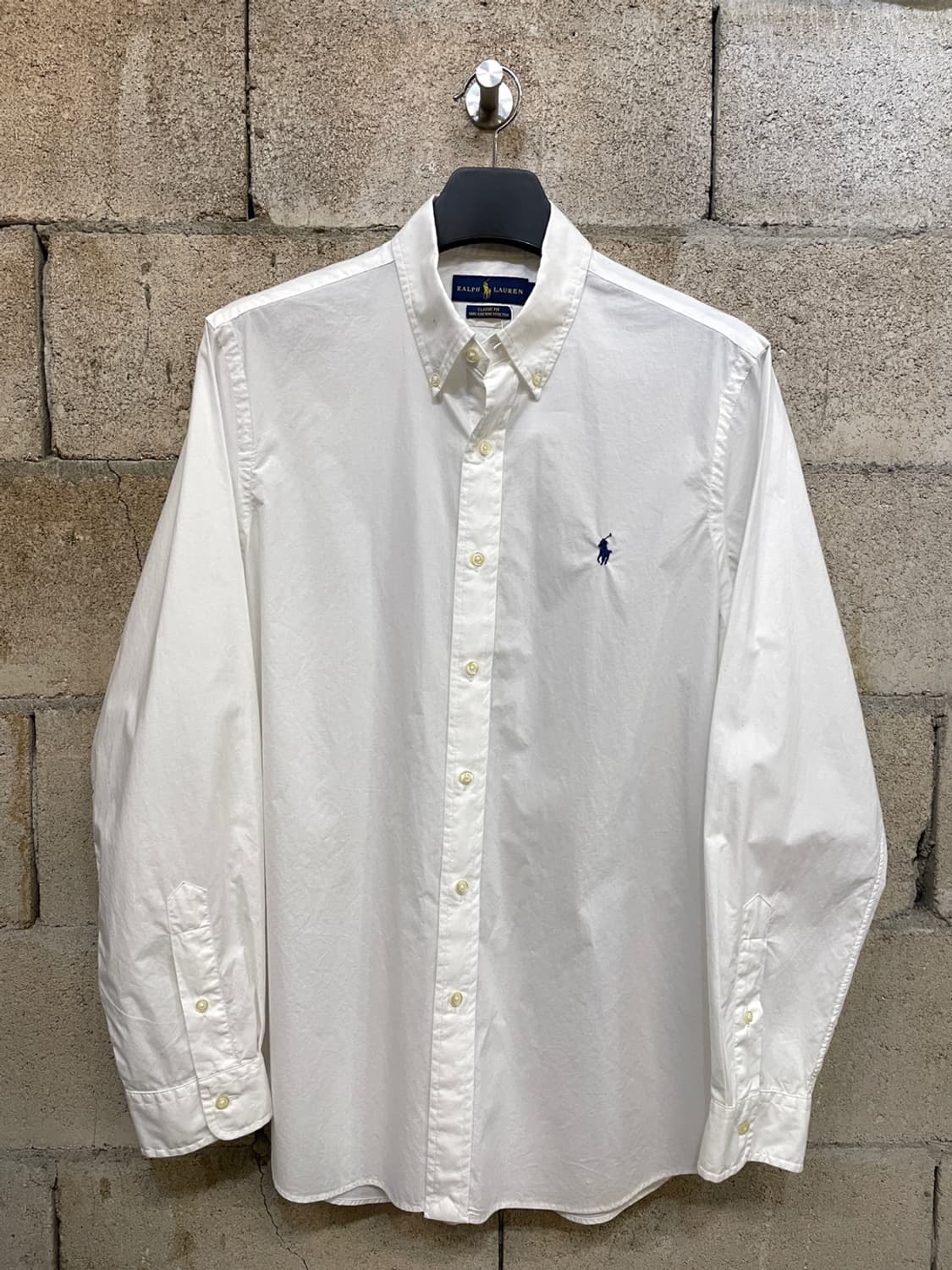 폴로 랄프로렌 코튼 화이트 셔츠  상품이미지1