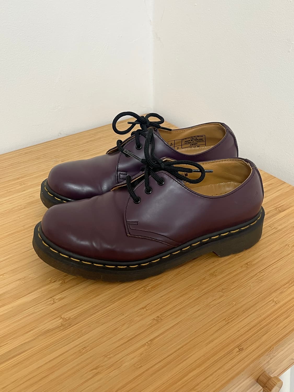 닥터마틴 3홀 퍼플 uk4 상품이미지1