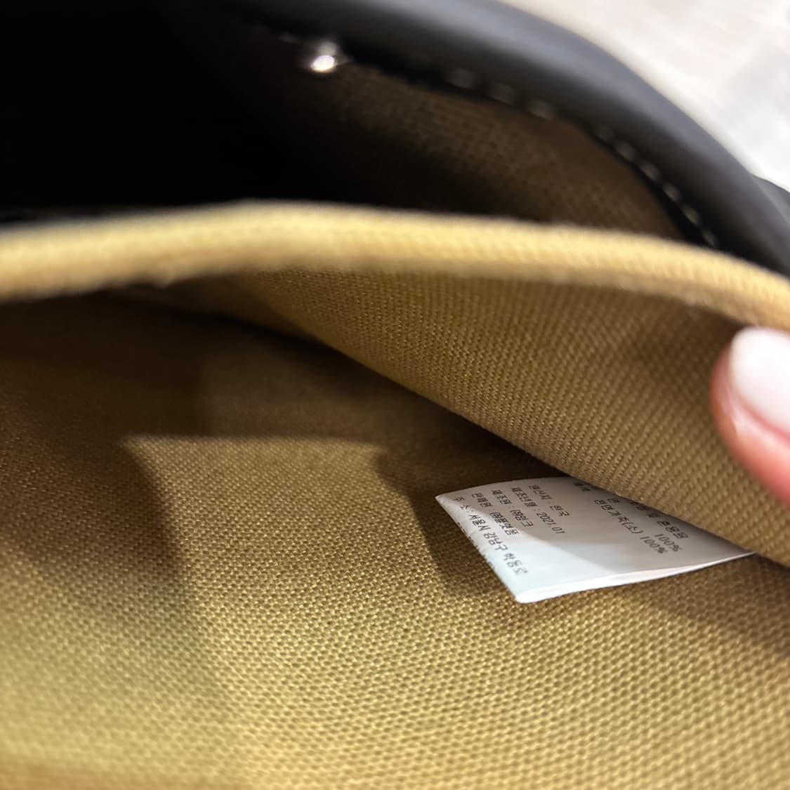 세인트제임스 캔버스 토트백     상품이미지10