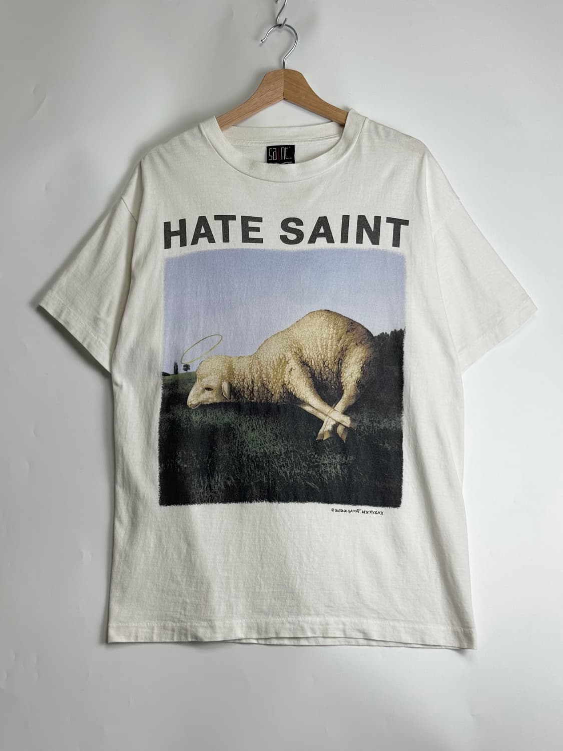 세인트 미카엘 헤이트 세인트 HATE SAINT반팔 티셔츠 L 상품이미지2