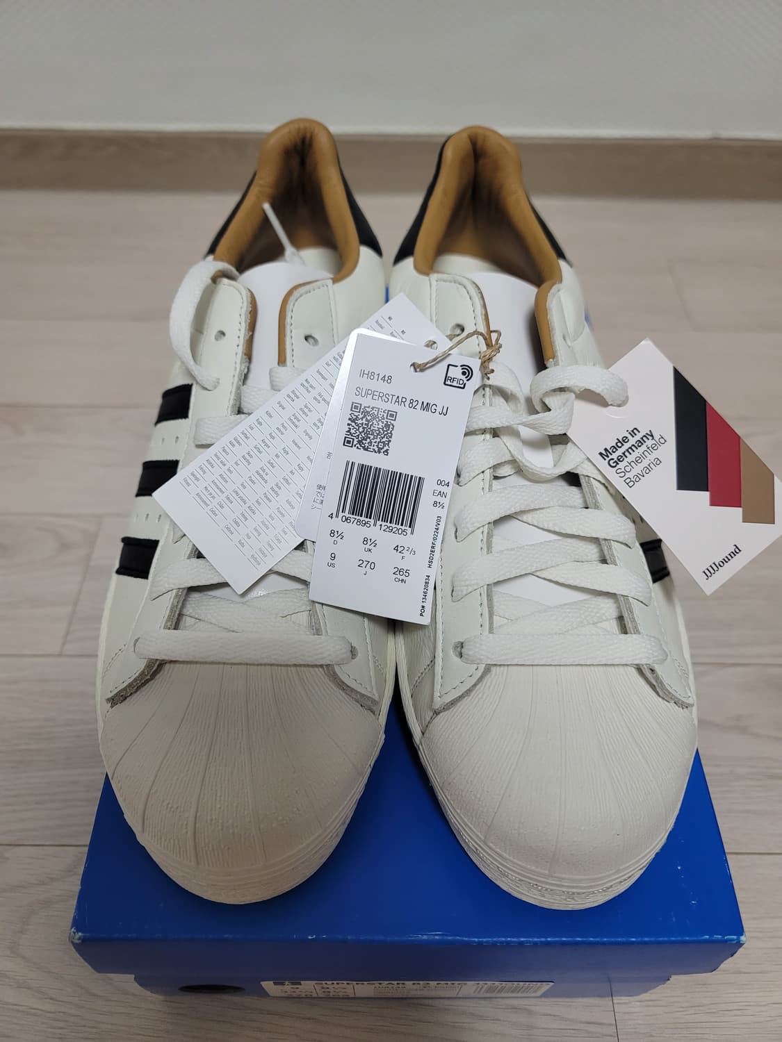 [270 새상품] 아디다스xjjjjound자운드 슈퍼스타 상품이미지2