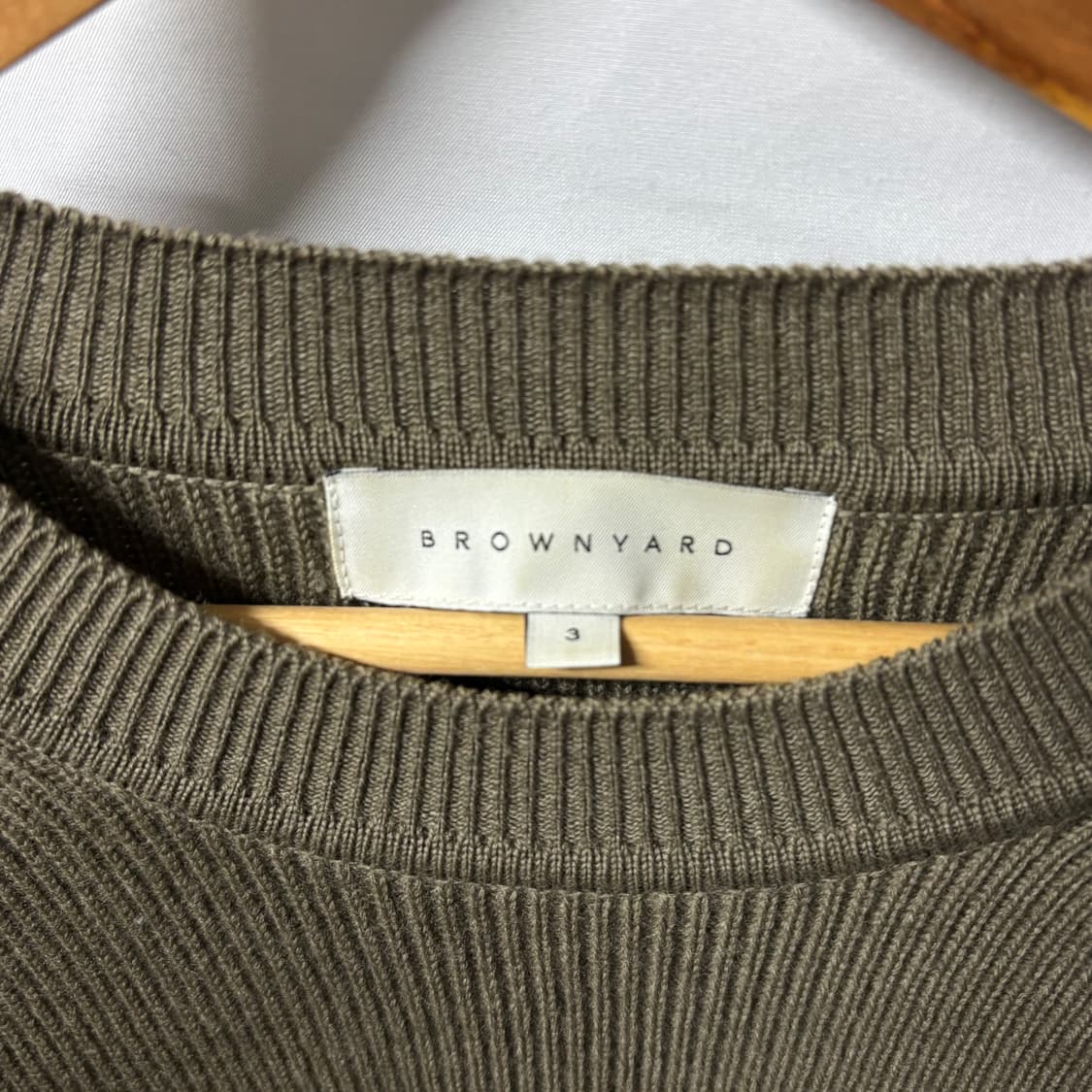 brownyard fisherman knit 상품이미지3