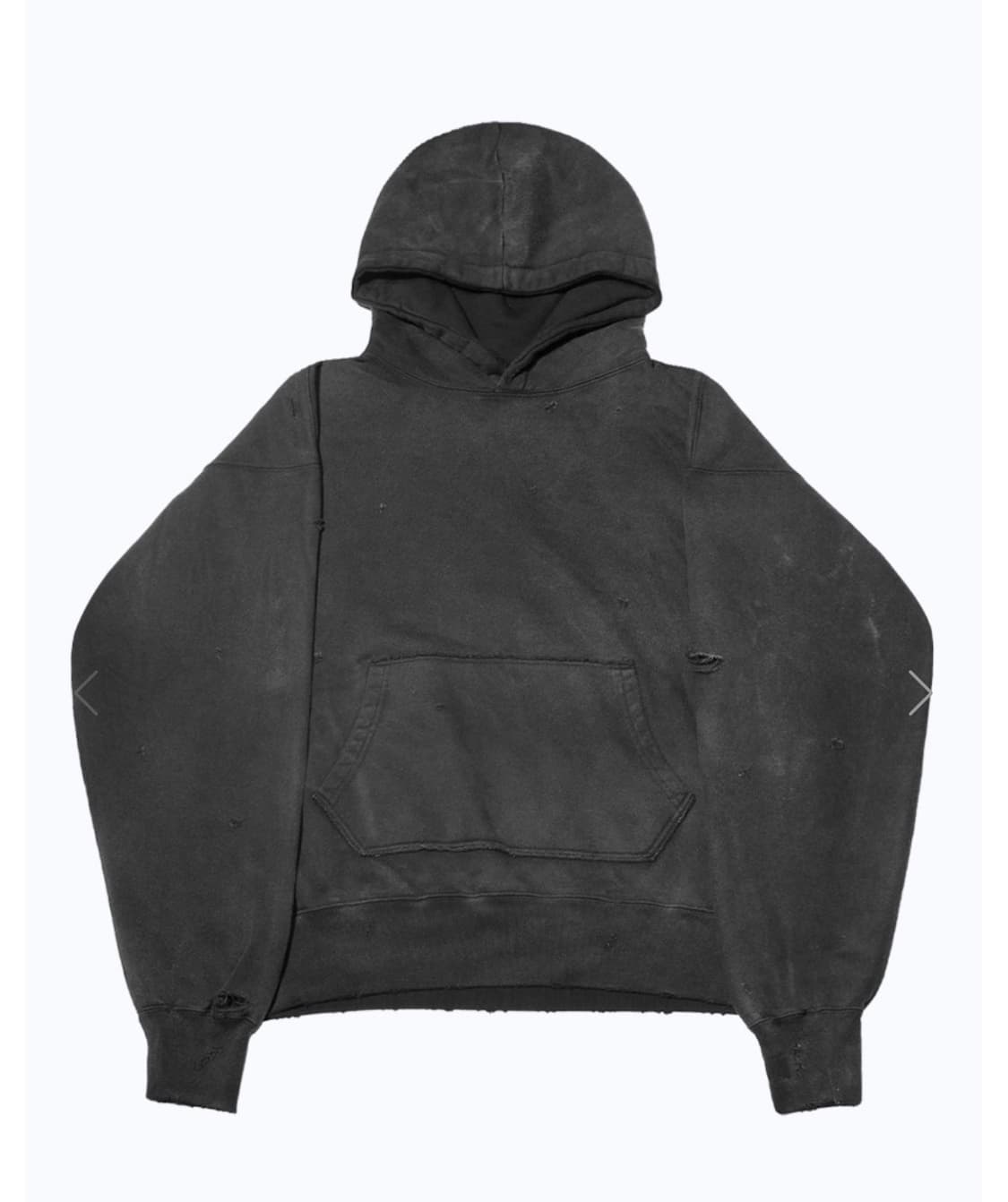 The geeks Blank hoodie - Black L사이즈 상품이미지1
