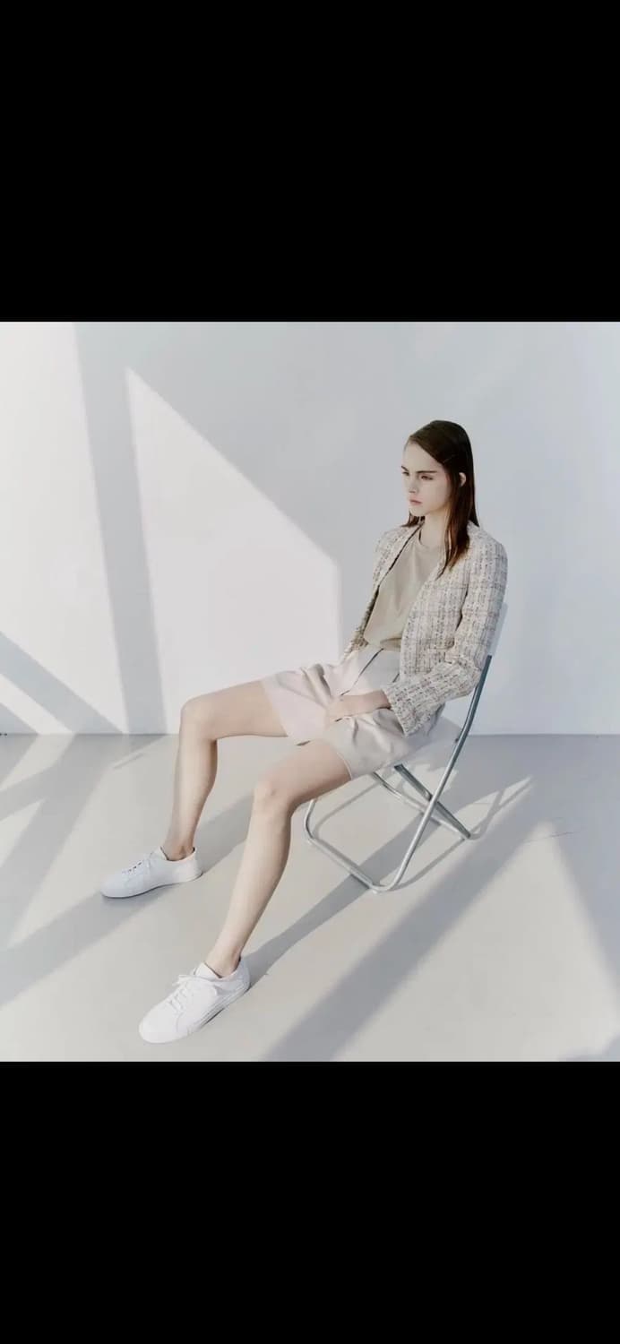 Finne 핀느 엣지 트림 린톤 트위드자켓 상품이미지2