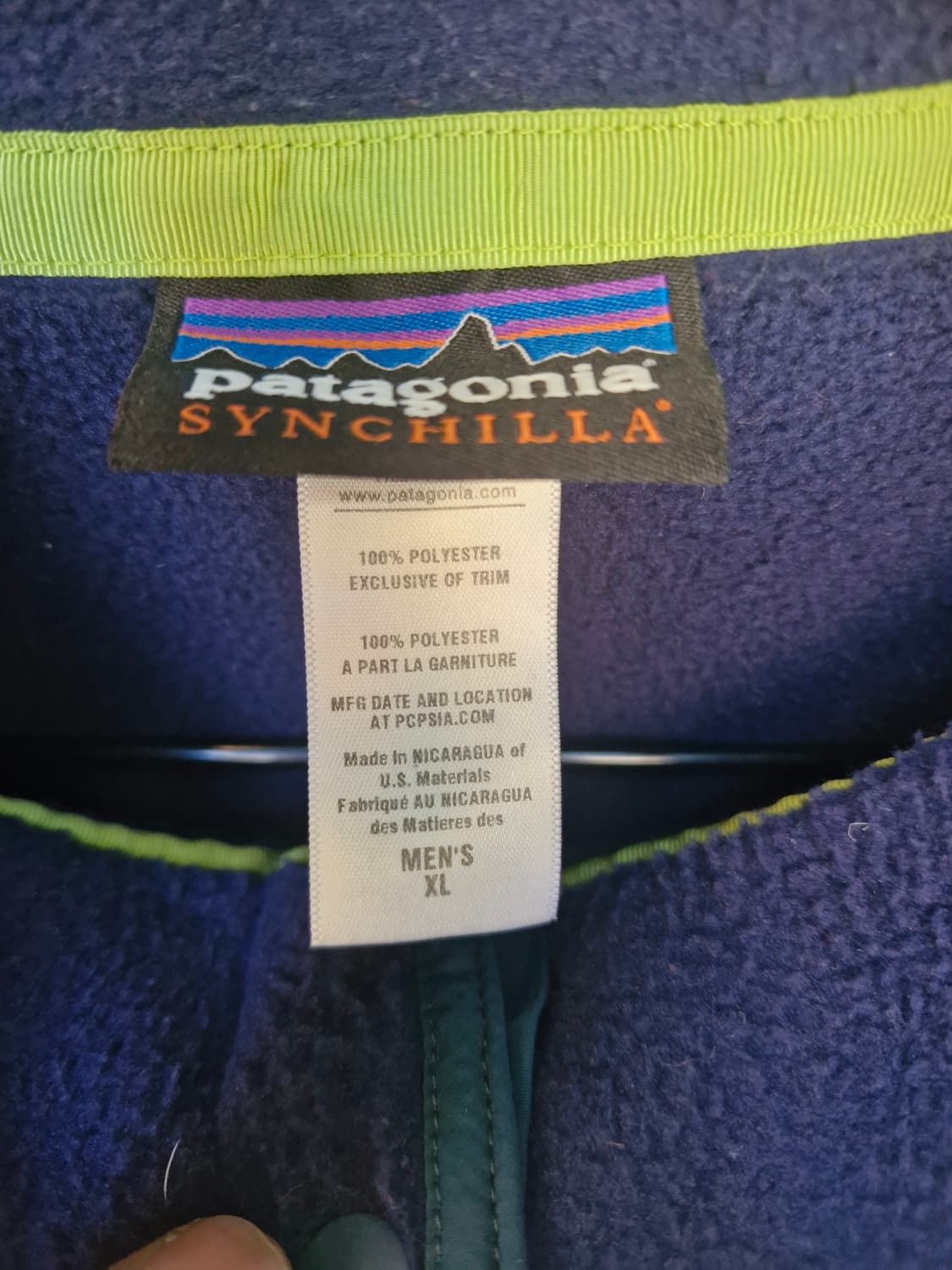 Z-164 파타고니아 신칠라  상품이미지5