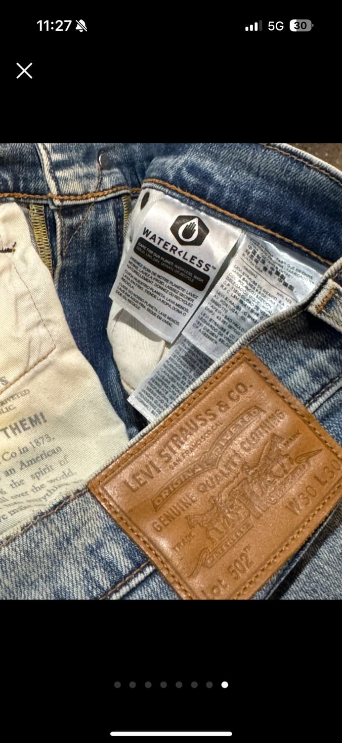 리바이스 502 32 상품이미지8