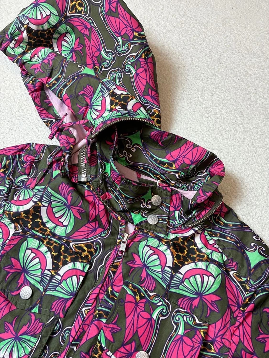 오일릴리 시그니처 플로럴 패턴 후디 자켓 PN7549 상품이미지3