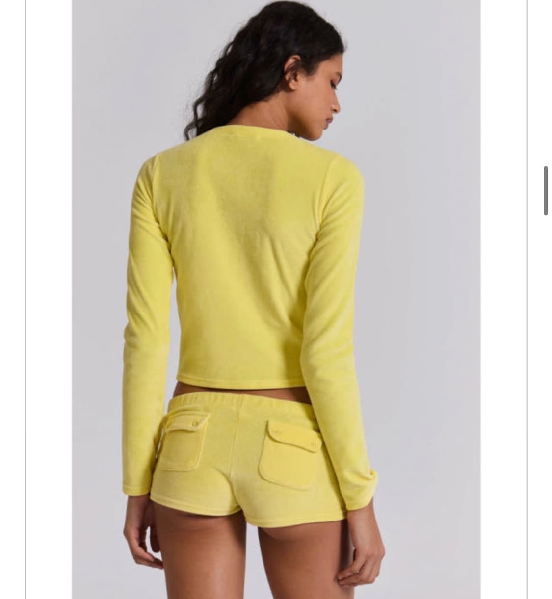 구해요)) 벨루어세트 레몬 상품이미지3