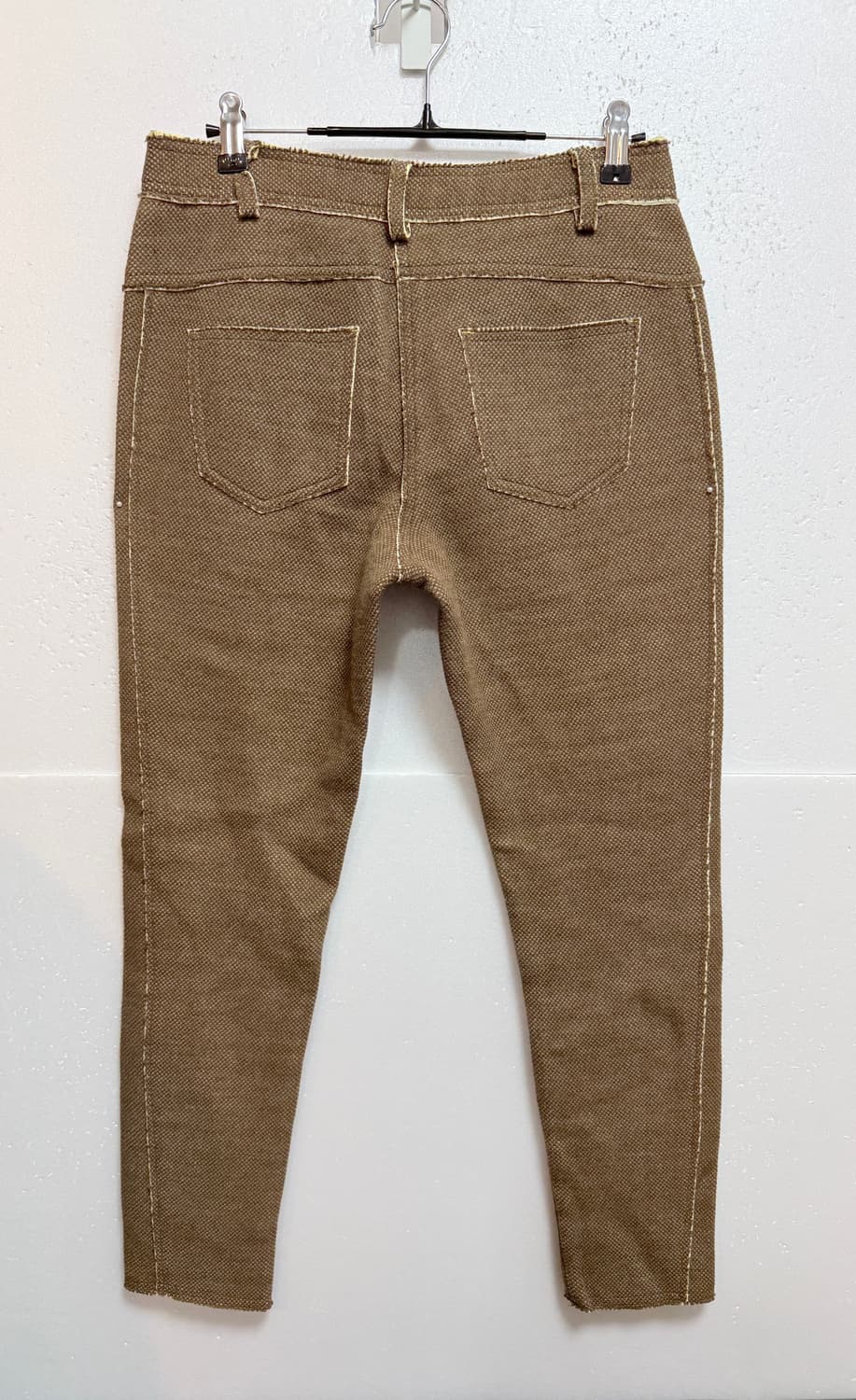 (새상품)MOS EDITION 모스에디션 텍스처 슬림 팬츠 55 / 브라 상품이미지3