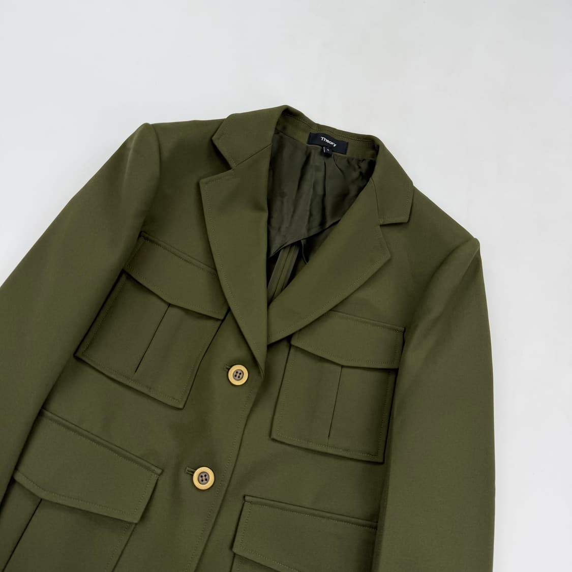 띠어리 lackman 카키 자켓 상품이미지3