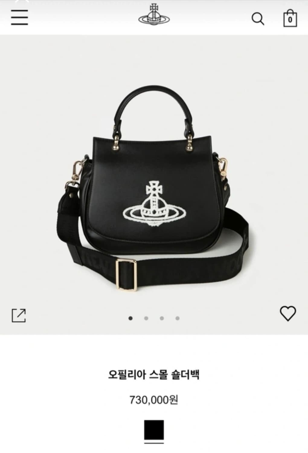 비비안웨스트우드 오필리아 스몰백 가방 상품이미지1
