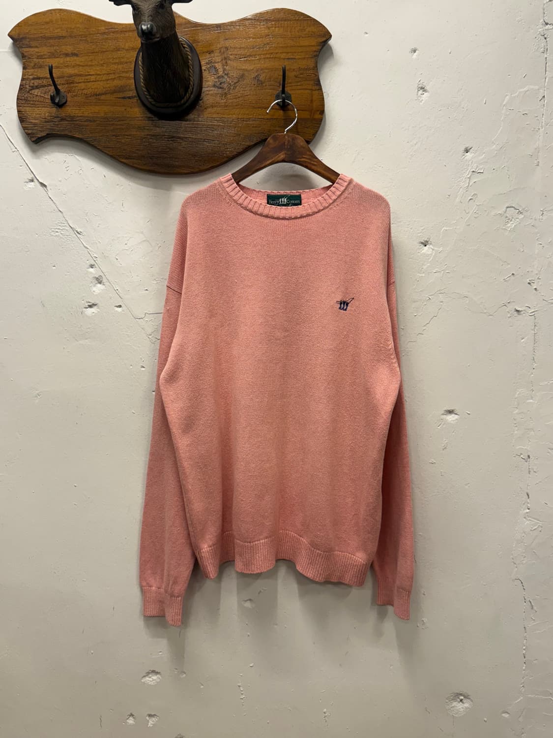 L) JAPAN Henry Cotton’s Cotton Crewneck 상품이미지2