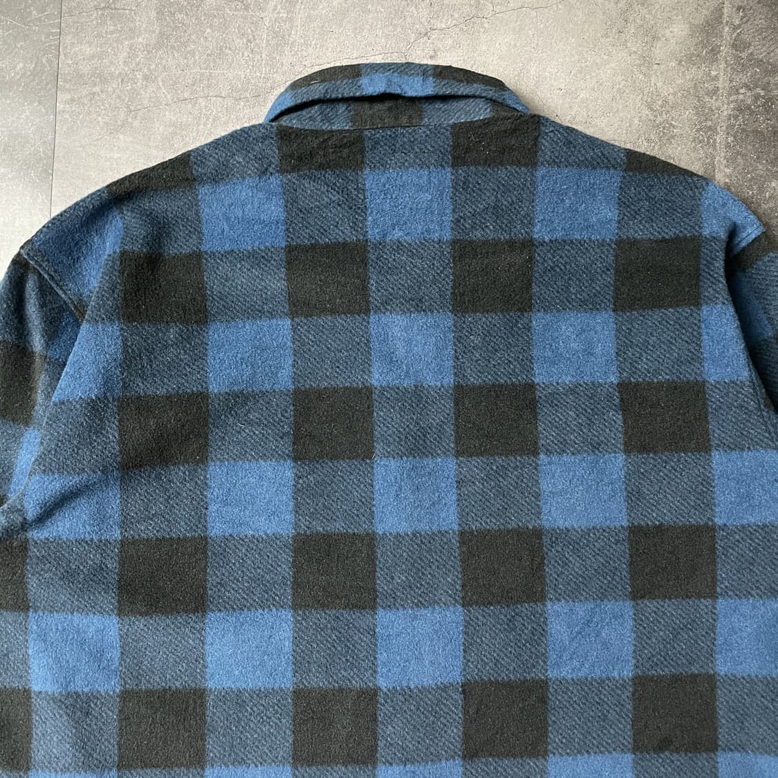 WRANGLER 랭글러 빈티지 블루 버팔로 체크 셔츠 A00328 상품이미지5