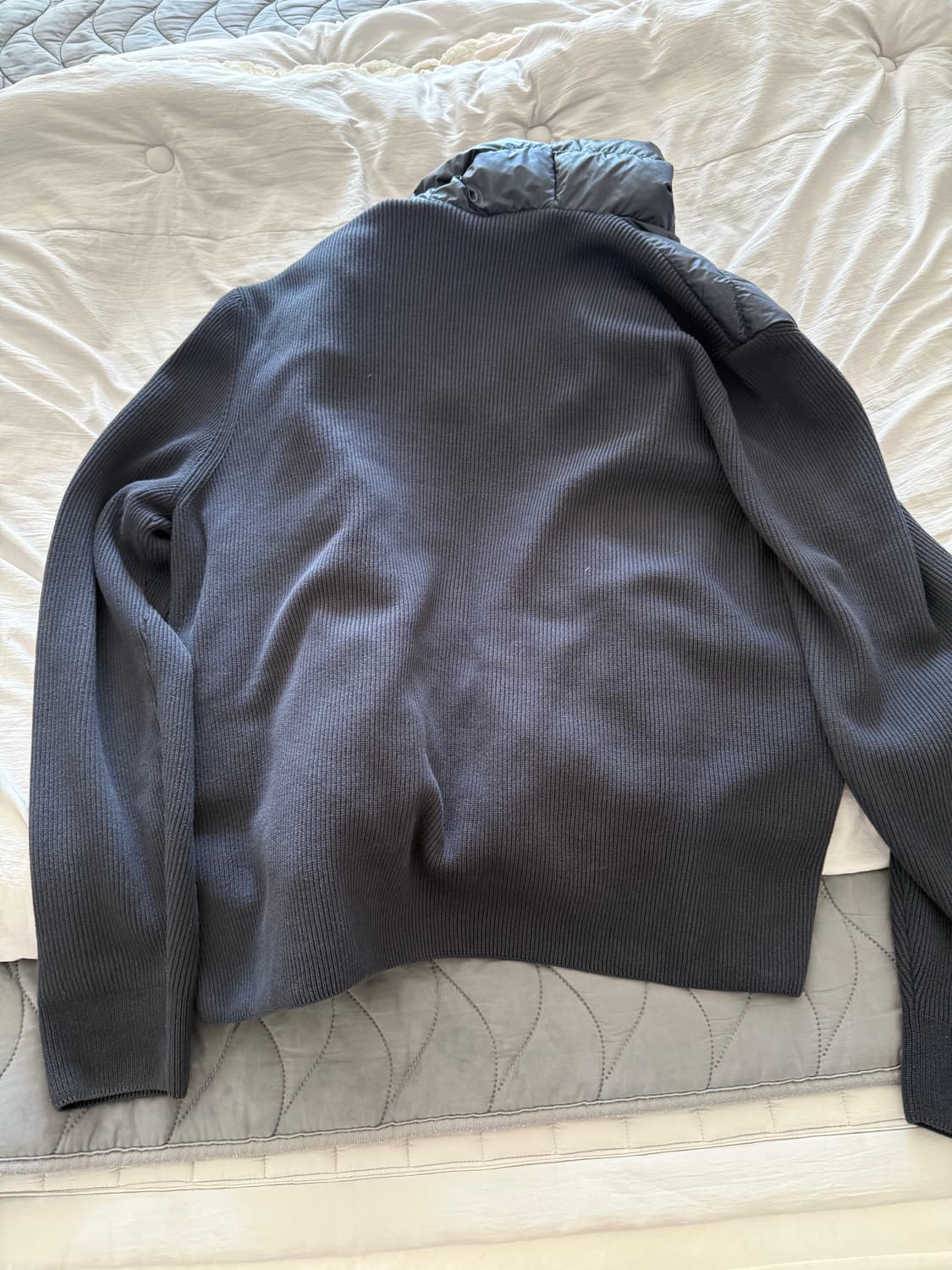 몽클레어 후드 니트집업XL 상품이미지6