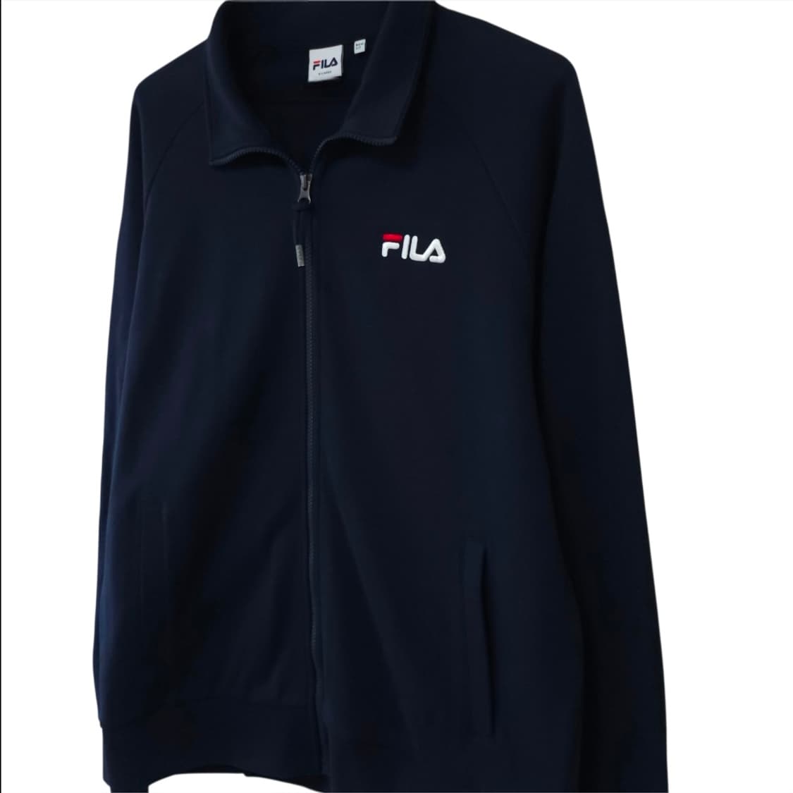 휠라 네이비 져지트랙탑 100-105 러닝 저지 상품이미지3