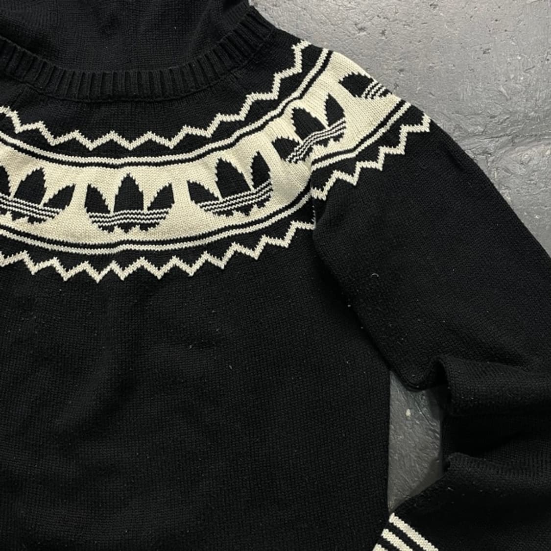 90 아디다스 00s 크리스마스 한정판 니트 원피스  상품이미지2