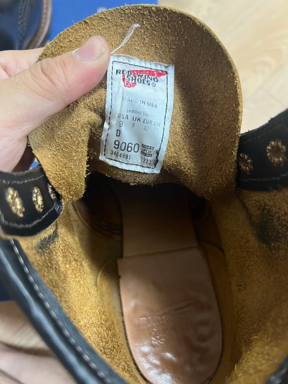 레드윙 벡맨 9060 플랫박스 9D 270 차심레더 상품이미지5