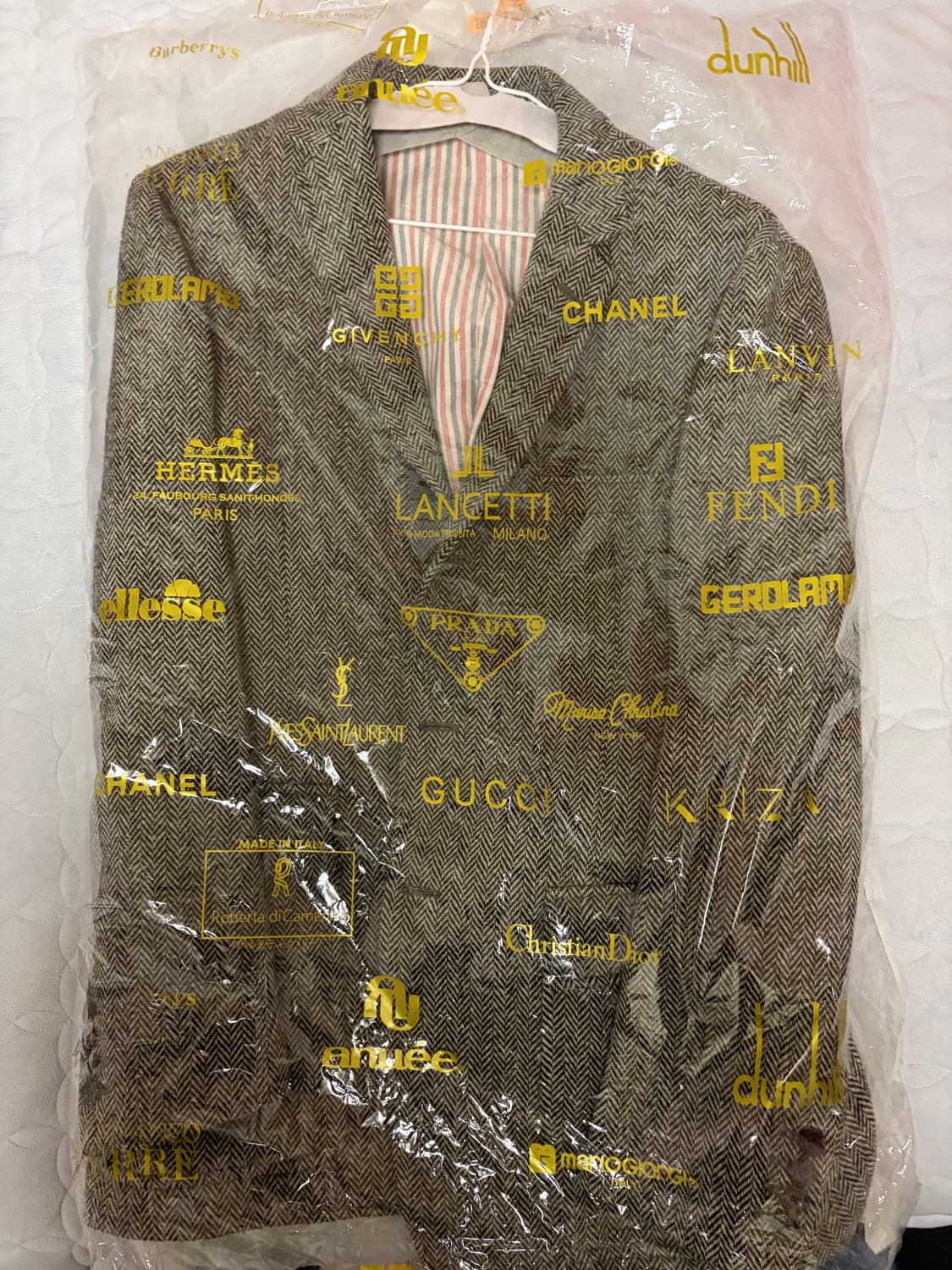 톰브라운 헤링본 캐시미어 코트 3사이즈 상품이미지1