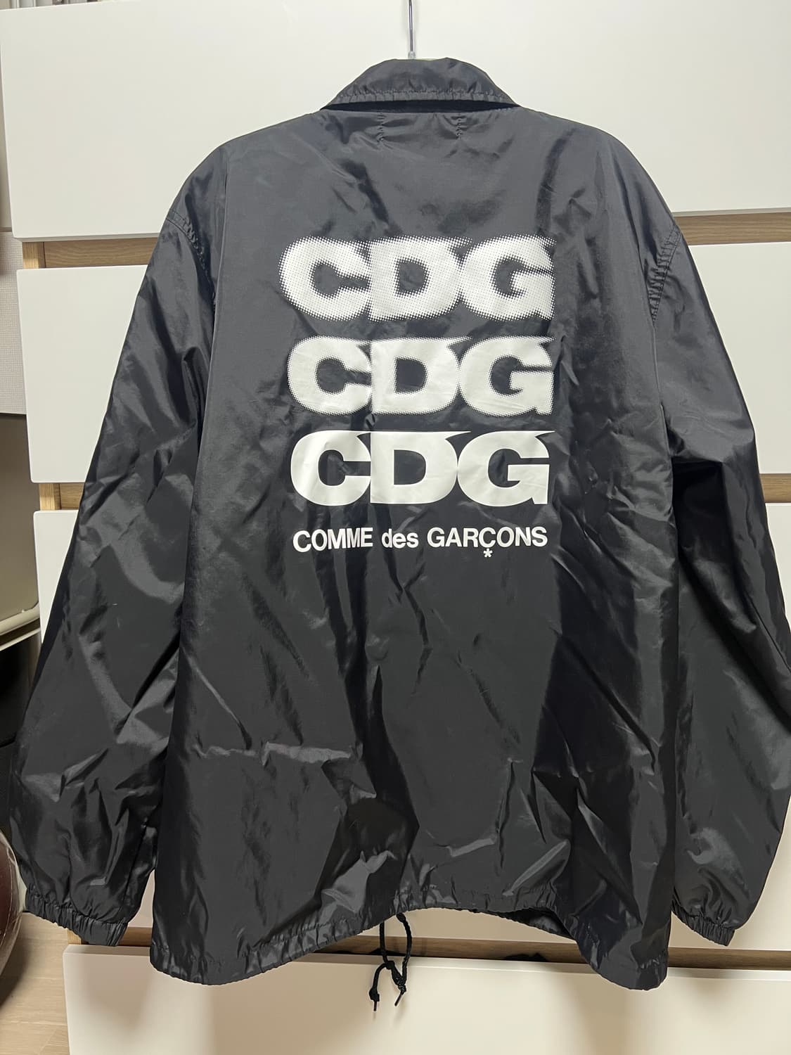 CDG 코치 자켓 블랙 xl  상품이미지2