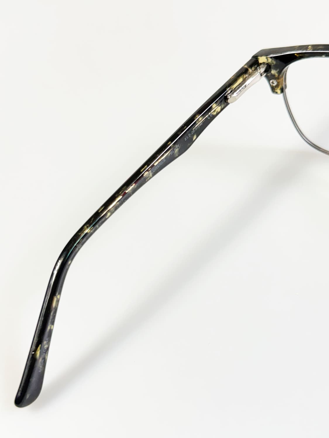 7kam 하금테 스퀘어 메탈 프레임 빈티지 안경 상품이미지7