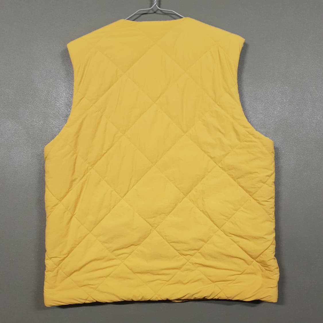내셔널지오그래픽 신형 21FW 플리스 안감 패딩 조끼 베스트 머스타드 L 상품이미지10