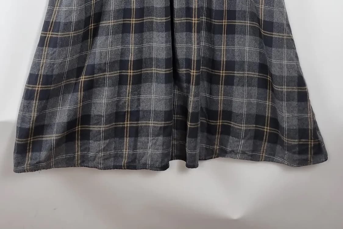 UNIQLO 유니클로 체크 롱원피스 상품이미지5