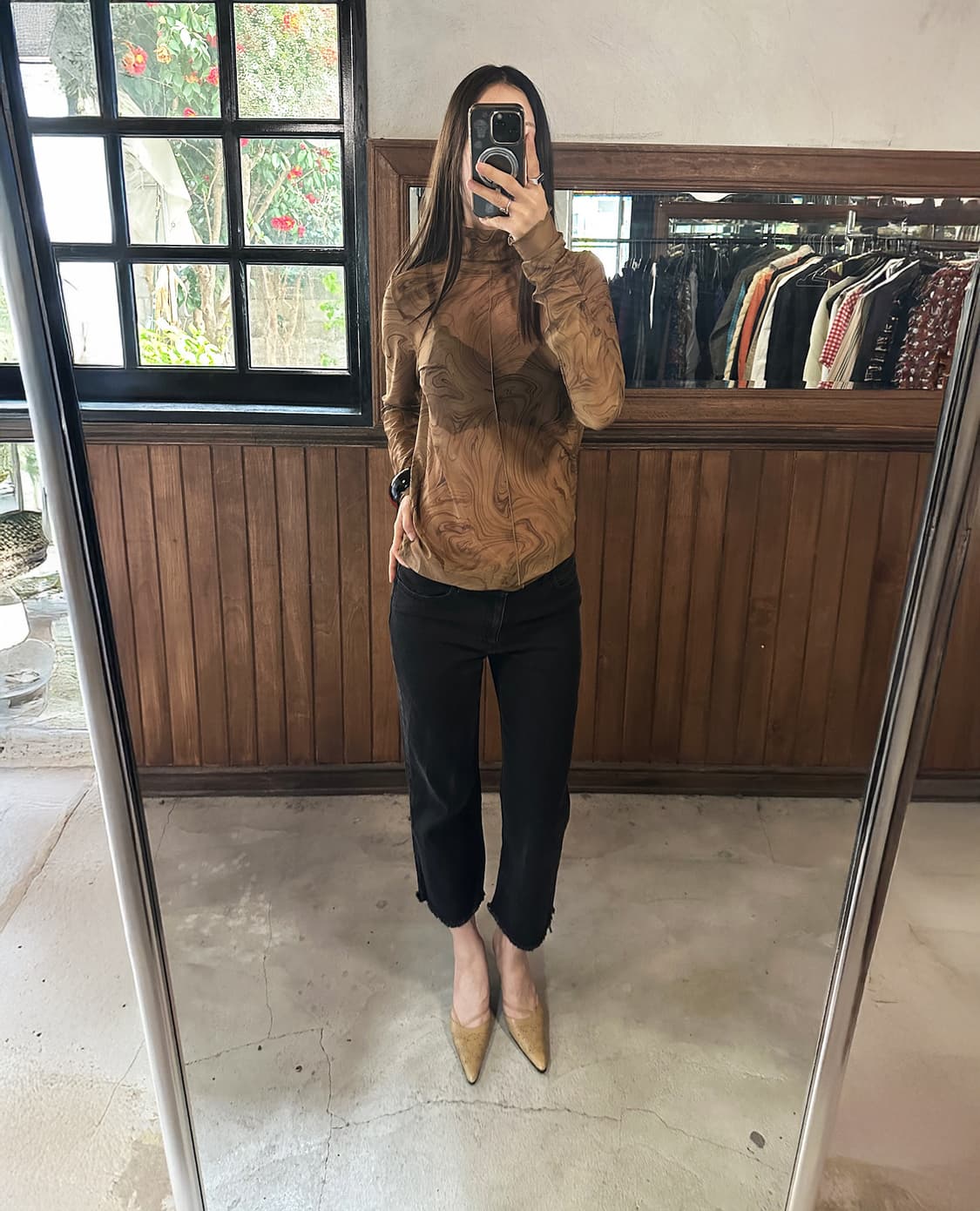 GUCCI cropped denim pants 상품이미지3