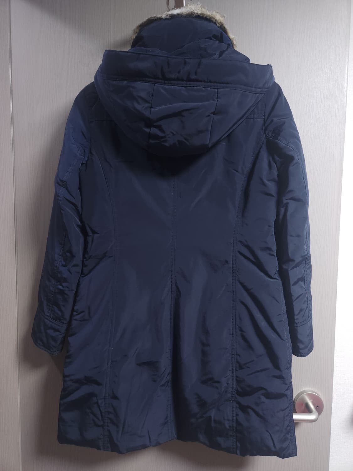 타미힐피거 롱 패딩코트 점퍼, S 상품이미지3