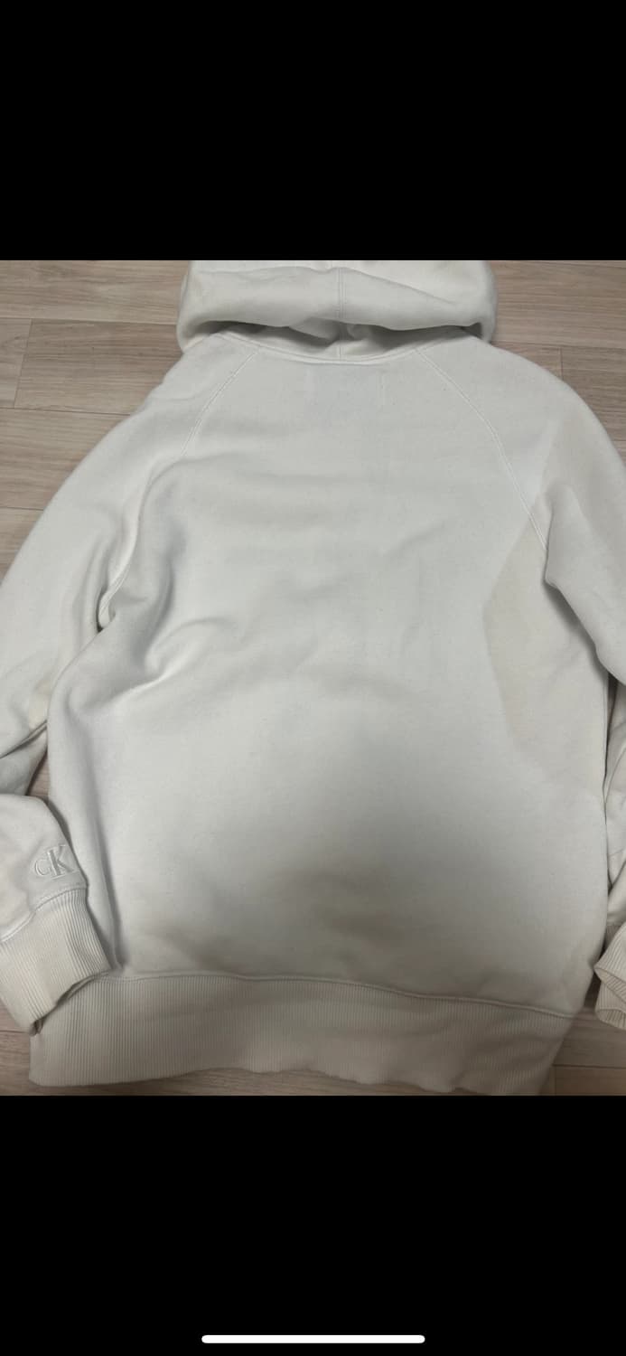 캘빈클라인진 흰색 후드티 s 판매 상품이미지2